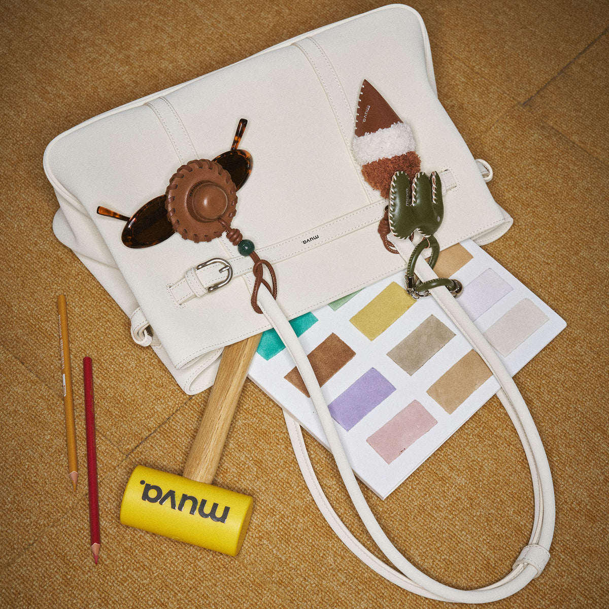 muva. Hopscotch Tales Collection -Garden Tote Bag
