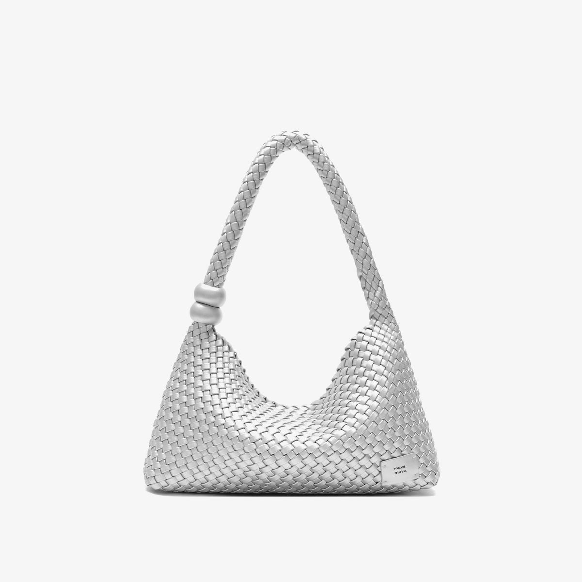 muva.Woven Collection - Beaded Woven Shoulder Bag