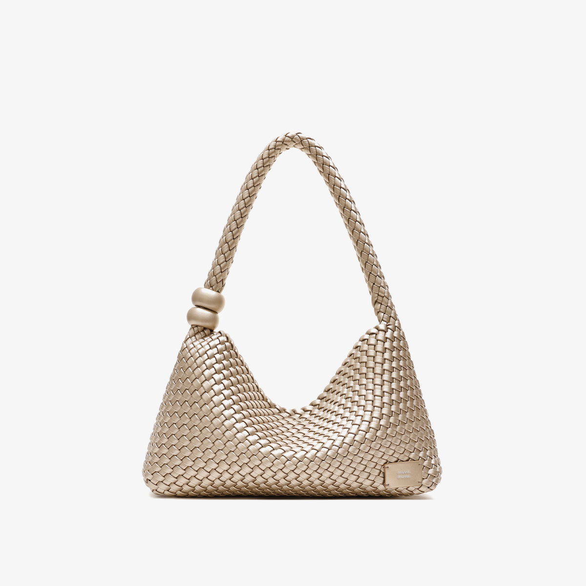 muva.Woven Collection - Beaded Woven Shoulder Bag